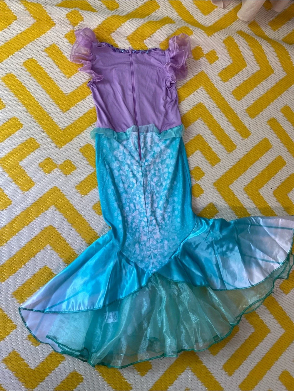 Girls Purple and Teal Mermaid Dress-Up Costume - Disney